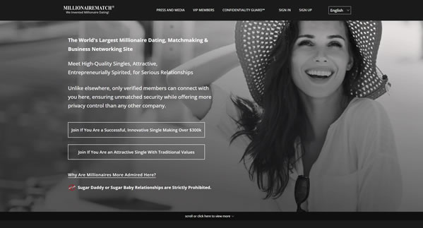 dating rich men sites